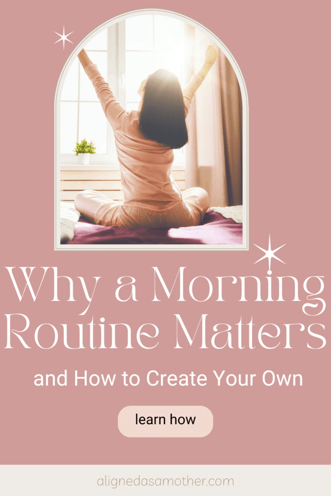 mindful morning routine