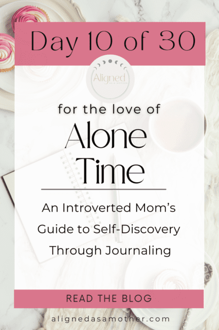 journal for introvert moms