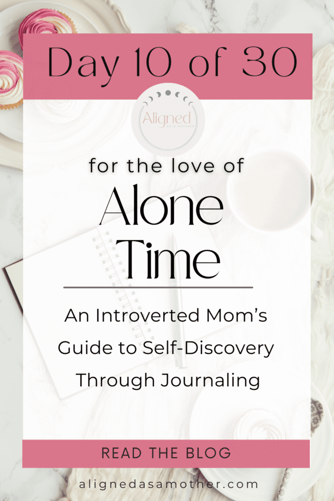 journaling tips for introverted moms